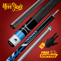 RHINO RACING POOL CUE - VELOCITY BLUE - SPORT WRAP