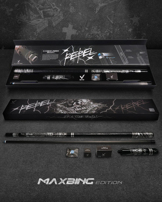 EVO REBEL MAXBING EDITION - BLACK LEATHER WRAP