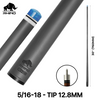 Rhino - 30" / 5/16-18 Carbon Pool Cue Single Shaft
