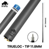Rhino - 30" / Trueloc F/T Carbon Pool Cue Single Shaft
