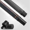 Uni Skull Carbon Fiber Pool Cue | Two-Face Splatter Red & Black Art