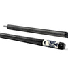 Uni Skull Carbon Fiber Pool Cue | Ace of Spades Smoking Casino Art