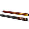 Uni Skull Carbon Fiber Pool Cue | Apocalypse Gas Mask Fire Survivor Art