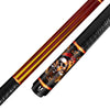 Uni Skull Carbon Fiber Pool Cue | Apocalypse Gas Mask Fire Survivor Art