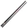 Uni Skull Carbon Fiber Pool Cue | Gothic Casino Dice & Spades Art