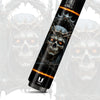 Crown of Thorns Mystic Skull Carbon Fiber Pool Cue - Gothic Doom Shroud Art Stick