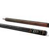 Uni Skull Carbon Fiber Pool Cue | Crown of Thorns Gothic Doom Art