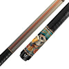 Uni Skull Carbon Fiber Pool Cue | Mariachi Fiesta Sombrero Calavera Art