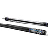 Uni Guardian Blue Line Carbon Fiber Pool Cue | Thin Blue Line Patriot Skull Art