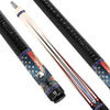 Uni American Valor Eagle Carbon Fiber Pool Cue | Patriotic Striker Series Art