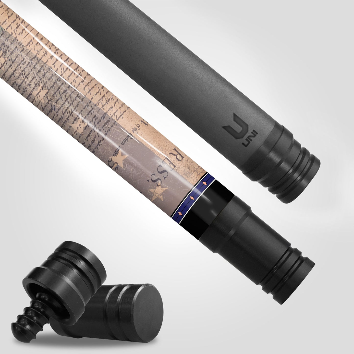 USA 250th Anniversary "Declaration of Independence" Carbon Fiber Pool Cue - Patriotic Heritage Edition (1776-2026)