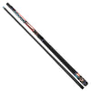 Uni American Rebel Skull Carbon Fiber Pool Cue | Splatter Flag & Patriot Shroud Art