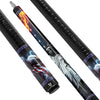 Uni Eternal Liberty Flame Carbon Fiber Pool Cue | Soaring Eagle Cinematic Art