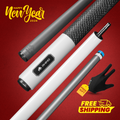 LUMINAX POOL CUE - WHITE PEARL - SPORT WRAP