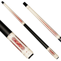 Wowcue Crimson Filigree Glass Fiber Pool Cue | Elegant Design