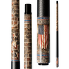 Wowcue Vintage American Flag Glass Fiber Pool Cue | Hanging Flags on Old Brick Wall Theme