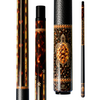 Wowcue Tortoiseshell Glass Fiber Pool Cue | Hawksbill Piqué Gold Theme