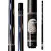 Wowcue Bald Eagle Glass Fiber Pool Cue | Silver Eagle Heads on Ebony Theme