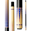 Wowcue USA Pride Glass Fiber Pool Cue | Star Pennants on Gold Parchment Theme