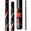 Wowcue USA Pride Glass Fiber Pool Cue | Distressed Stars and Stripes Theme