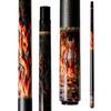 Wowcue Dragon Flame Glass Fiber Pool Cue | Fire Dragon
