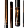 Wowcue Polynesian Glass Fiber Pool Cue | Copper Spearpoints on Ebony Theme