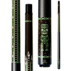 Wowcue Polynesian Glass Fiber Pool Cue | Jade Tiki and Fishhook Crown Theme
