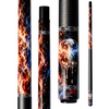Wowcue Fire & Ice Flame Glass Fiber Pool Cue | Fury Theme