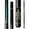 Wowcue Polynesian Paua Honu Glass Fiber Pool Cue | Polynesian Tattoo