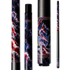 Wowcue USA Pride Glass Fiber Pool Cue | Cosmic Liberty Bell Theme
