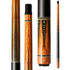 Wowcue Polynesian Glass Fiber Pool Cue | Tattoo Spearpoints on Flame Koa Theme