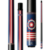 Wowcue USA Pride Glass Fiber Pool Cue | Lone Star Quilt Theme