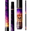 Wowcue Skull & Crown Glass Fiber Pool Cue | Amethyst Sunset Theme