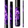 Wowcue Skull Smoke Glass Fiber Pool Cue | Violet Smoke Theme