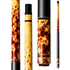 Wowcue Tortoiseshell Glass Fiber Pool Cue | Honey Amber Shell Theme