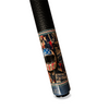 Wowcue Vintage American Flag Glass Fiber Pool Cue | 70s Moto Helmet on Race Poster Wall Theme