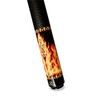 Wowcue Skeleton Flames Glass Fiber Pool Cue | Inferno Orange Theme