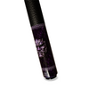 Wowcue Samurai Mask Tribal Glass Fiber Pool Cue | Violet Menpo Theme