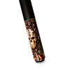 Wowcue Skull Tribal Line Glass Fiber Pool Cue | Electric Orange Theme