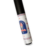 Wowcue USA Pride Glass Fiber Pool Cue | Liberty Torch Pennants on Brushed Silver Theme