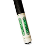 Wowcue Emerald Filigree Glass Fiber Pool Cue | Elegant Craftsmanship