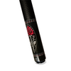 Wowcue Gothic Rose Glass Fiber Pool Cue | Garnet Ebony Theme