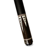 Wowcue Polynesian Glass Fiber Pool Cue | Ivory Shark Tooth on Ebony Theme