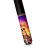 Wowcue Skull & Crown Glass Fiber Pool Cue | Amethyst Sunset Theme