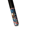 Wowcue Bald Eagle Glass Fiber Pool Cue | Eagle Over Waving Stars and Stripes Theme