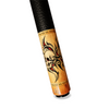 Wowcue Skull Tribal Line Glass Fiber Pool Cue | Honey Oak Theme