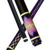 Wowcue Neon Pulse Glass Fiber Pool Cue | Neon Wave