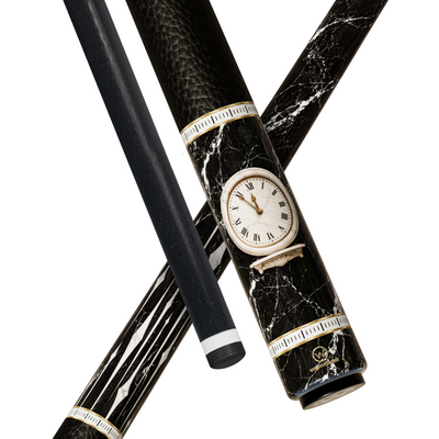 Wowcue Marble Glass Fiber Pool Cue | Station Clock Theme