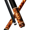 Wowcue Tortoiseshell Glass Fiber Pool Cue | Amber Sea Turtle Theme