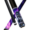 Wowcue Wolf Tribal Glass Fiber Pool Cue | Aurora Peak Theme